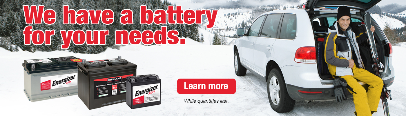 Energizer AGM batteries are factory-activated and ready to install. Learn more.