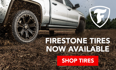 Firestone Tires now Available. Shop Tires.