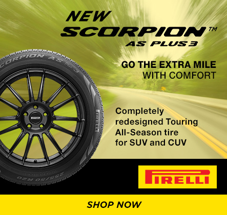 New Scorpion AS Plus 3. Go The Extra Mile With Comfort. Pirelli. Shop Now.