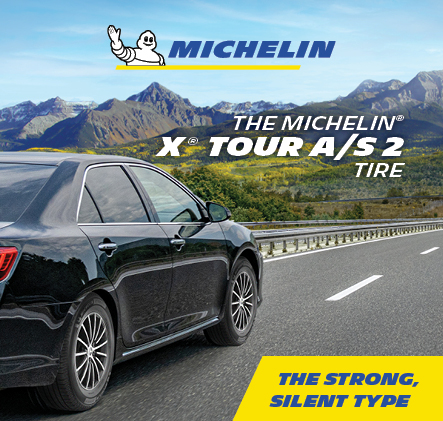 The Michelin X Tour A/S 2 Tire. The Strong, Silent Type.