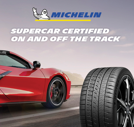 Michelin Tires. Supercar certified on and off the track.