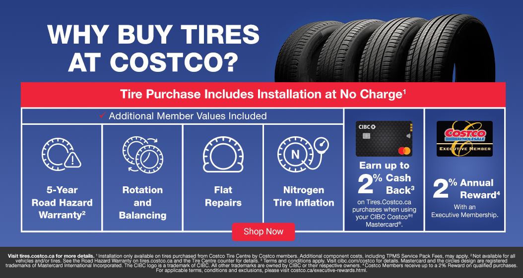 Shop for Tires Costco Tires