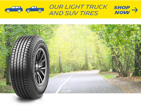 Our Light truck and SUV Tires. Shop Now.