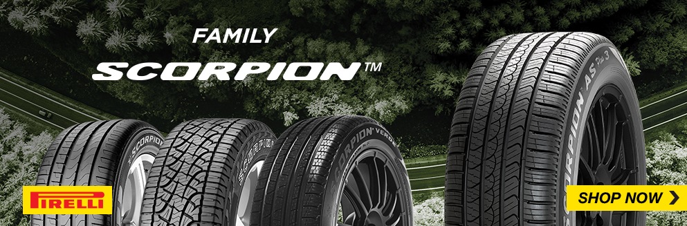 Pirelli Family Scorpion. Shop Now. Opens a Dialog.