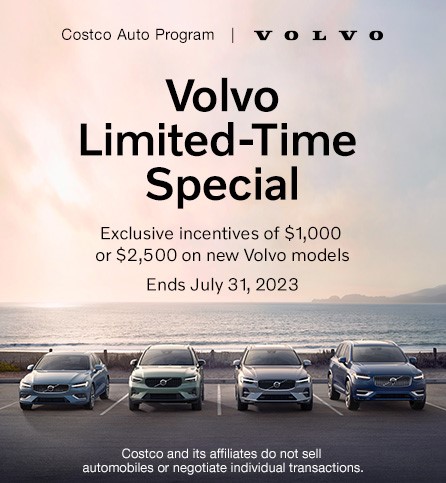 Volvo. Limited-Time Special. Ends July 31, 2023.